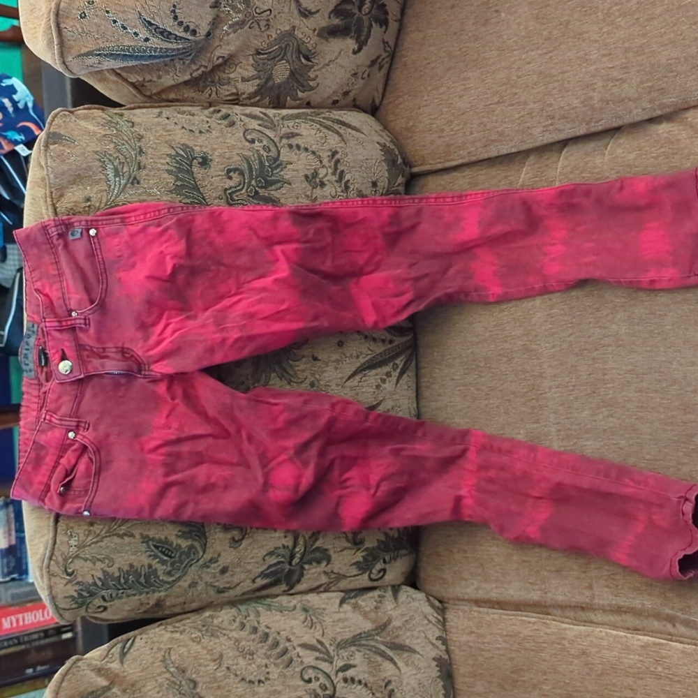 TRIPP NYC red skinny jeans